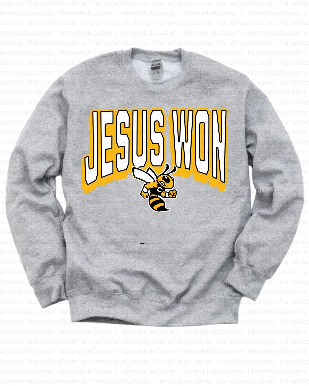 JESUS WON! (IN:1224)