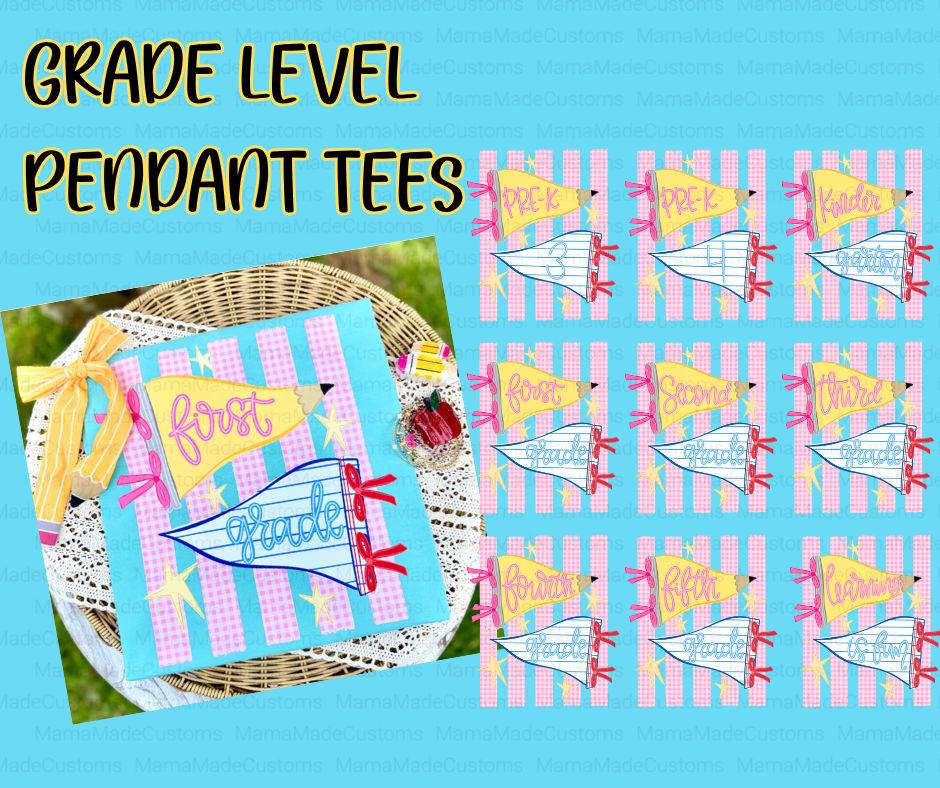 GRADE LEVEL PENDANT TEES (IN:968)
