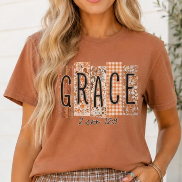 Grace Patchwork Tee (IN:1129)