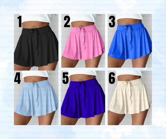 LADIES ATHLETIC WEAR SKORT (IN:798)