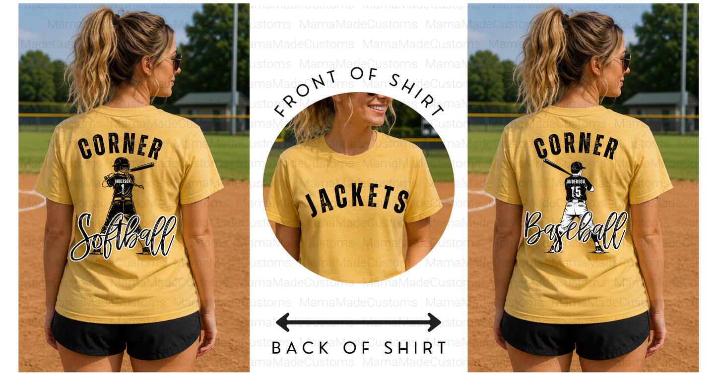 PERSONALIZED SOFTBALL & BASEBALL PLAYER (IN:1152)