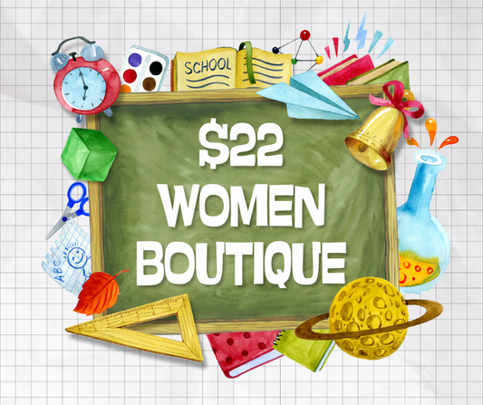 WOMEN $22 BOUTIQUE SALE! (IN:00)