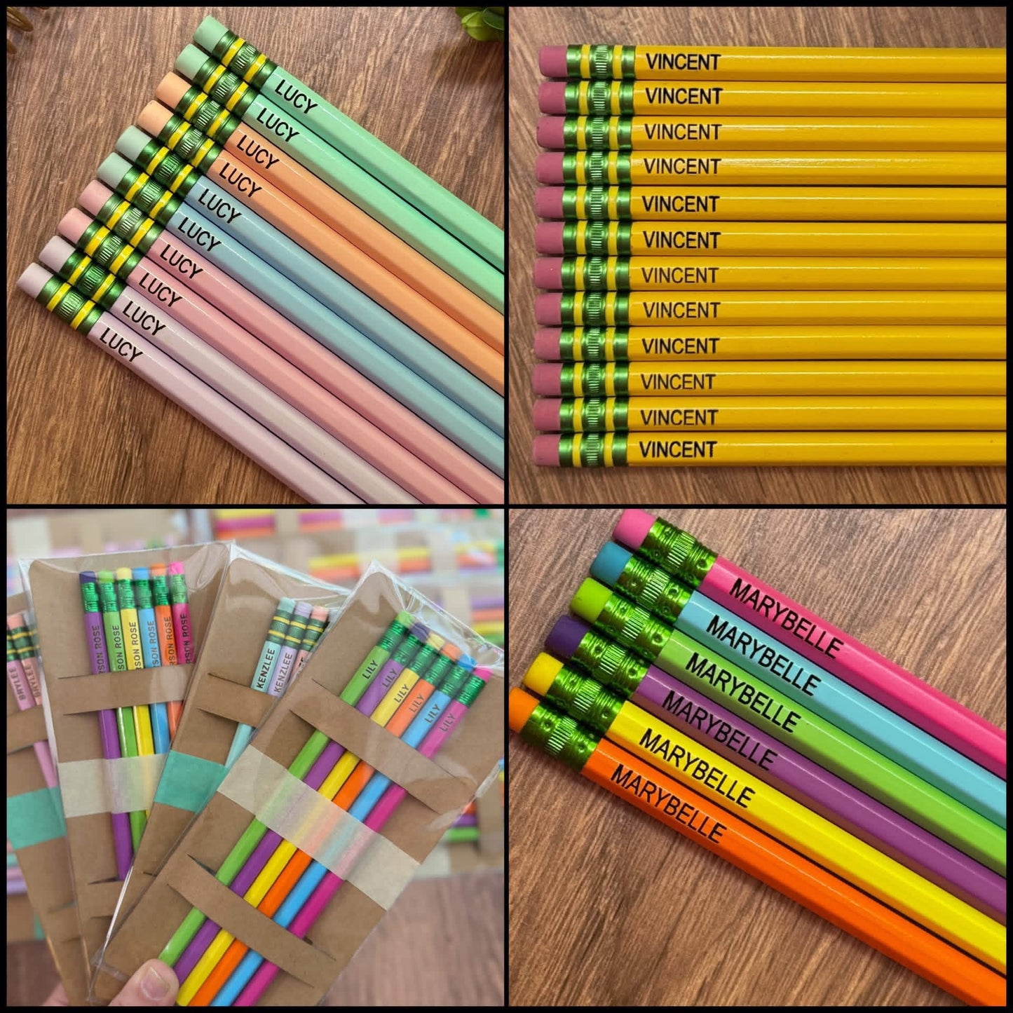 PERSONALIZED PENCILS