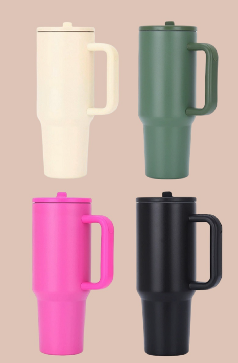 40 OZ NON SPILL TUMBLER! (IN:840)