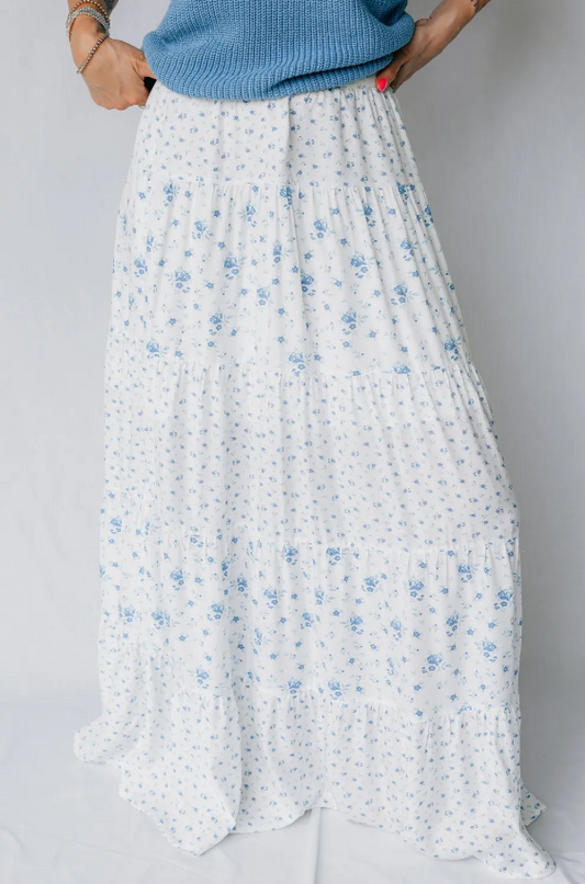 Boho Maxi Skirt (IN:849)