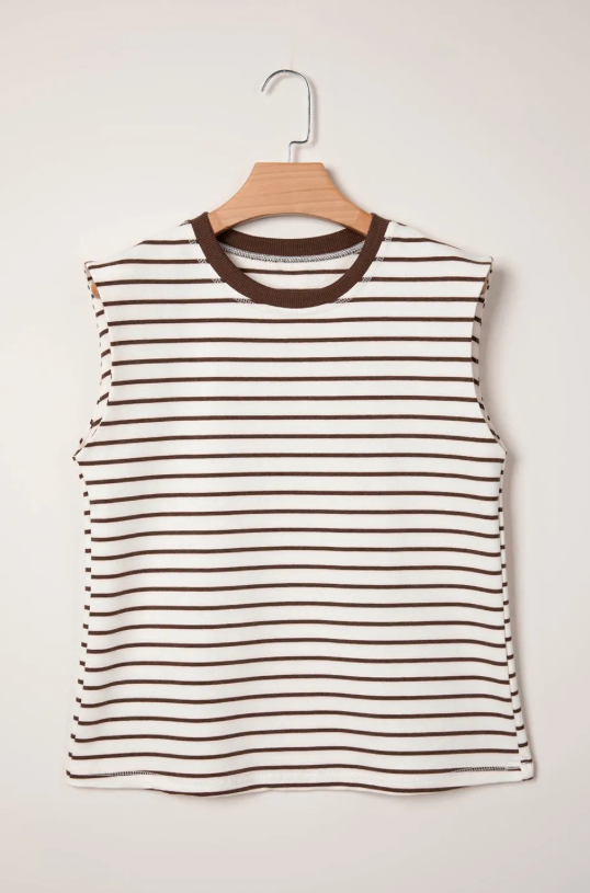 LOOSE STRIPED TANK TOP (IN:857)
