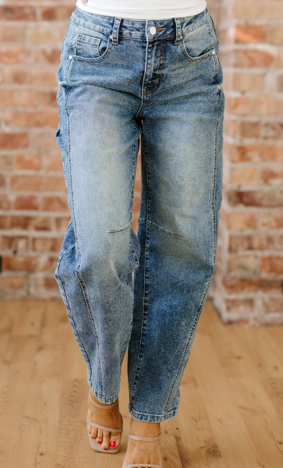 Vintage Washed Jeans (IN:1117)