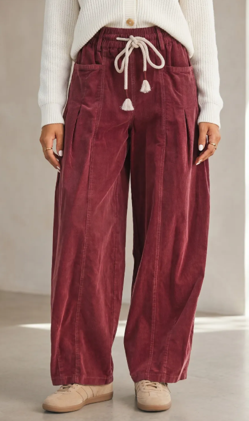Corduroy Casual Pants (IN:1126)