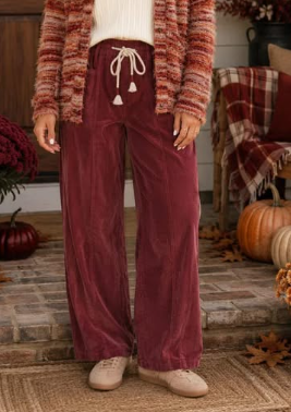 Corduroy Casual Pants (IN:1126)