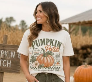 Pumpkin Patch Tee (IN:1132)