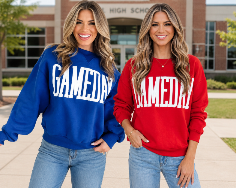 GAMEDAY EMBROIDERED SWEATSHIRT (IN:1175)