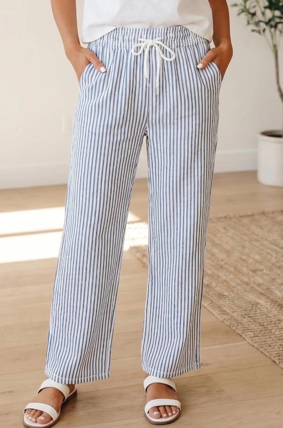 Blue Striped Pants (IN:1238)