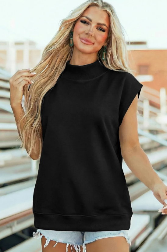 MOCK NECK TOP (IN:818)