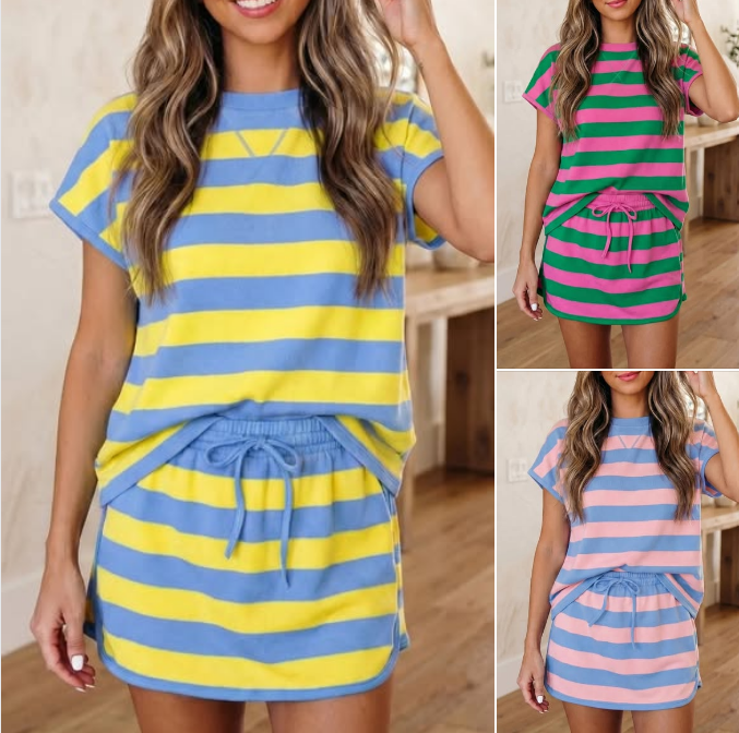COLORFUL STRIPED SET (IN:938)