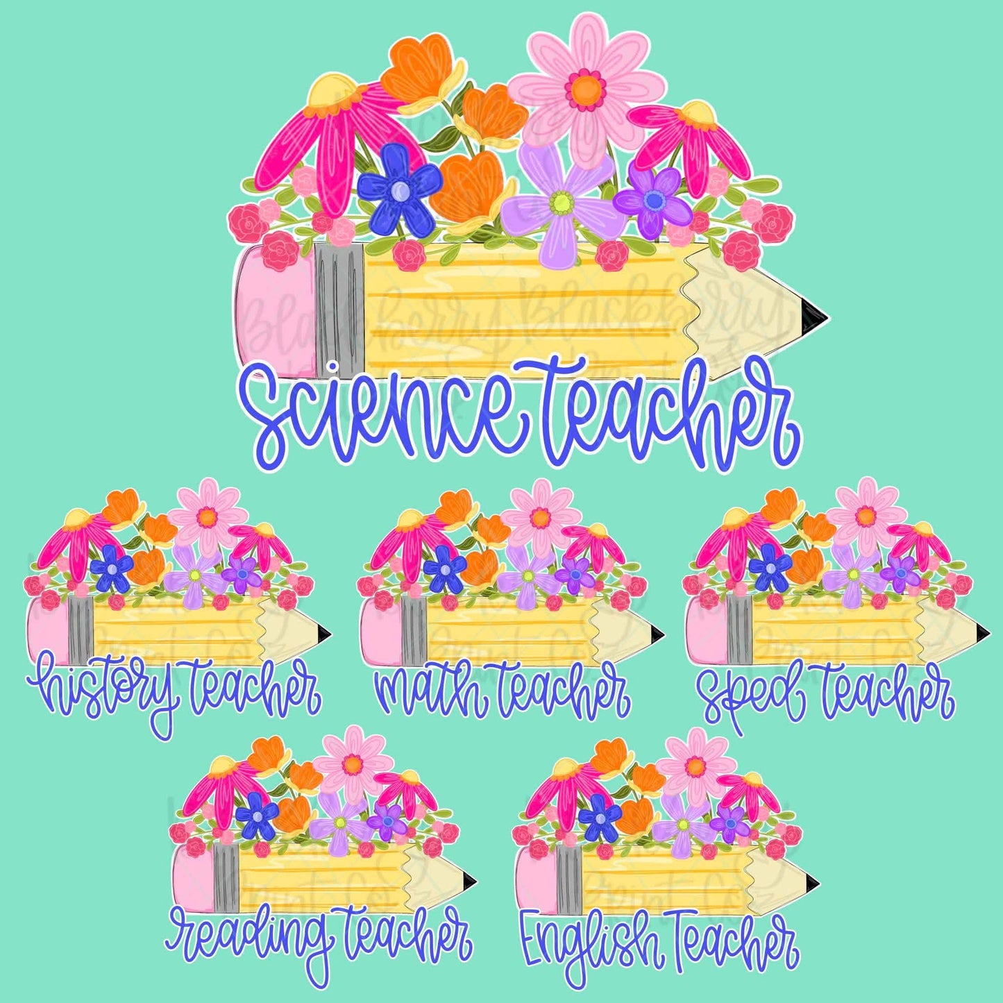 FLORAL PENCIL TEE (IN:973)